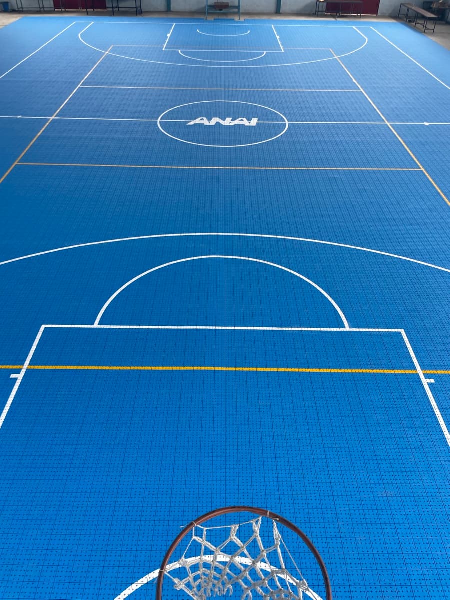 Cancha multideporte ATLOS en la Academia Naval Illingworth (ANAI), Guayaquil
