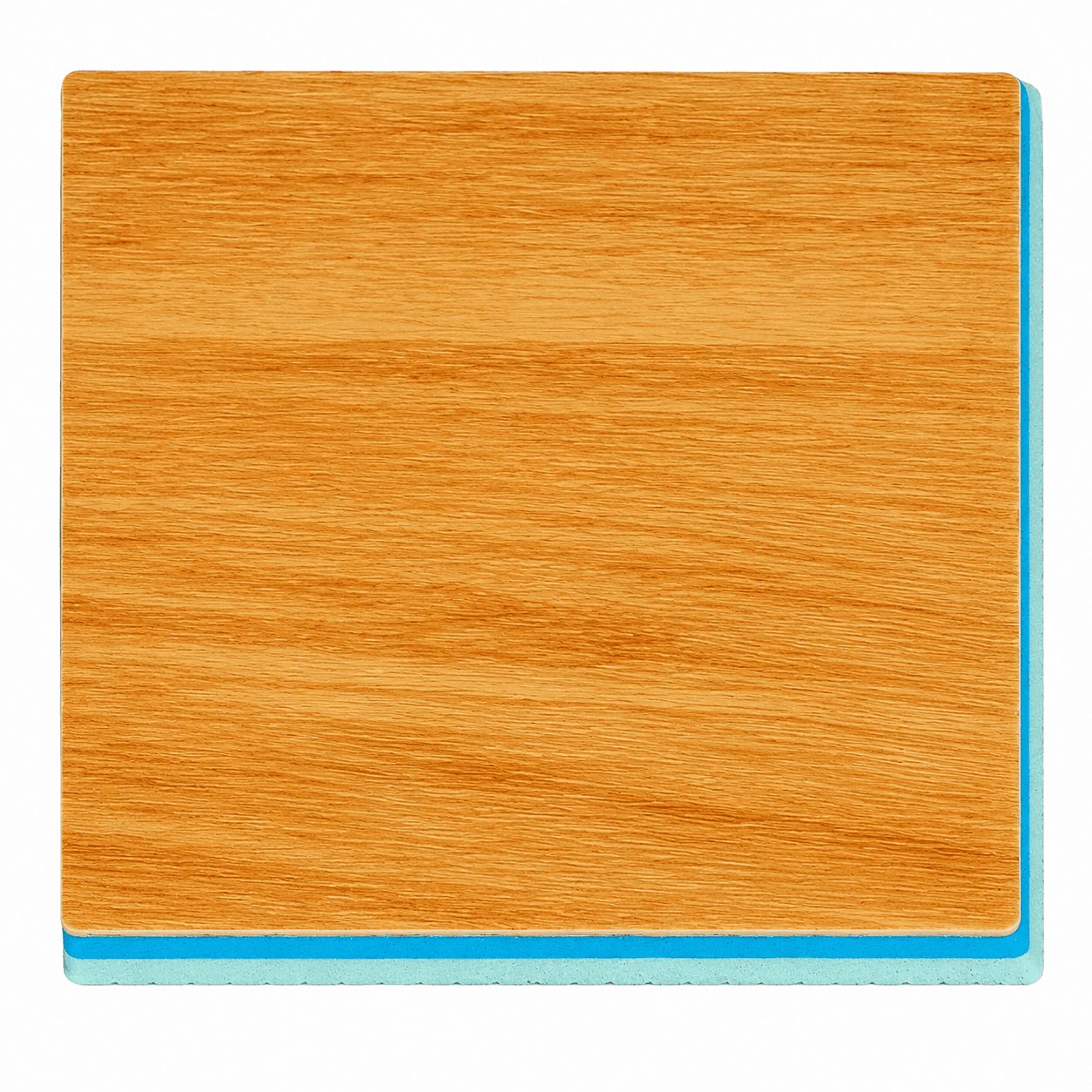 Muestra de piso vinílico deportivo maple ATLOS