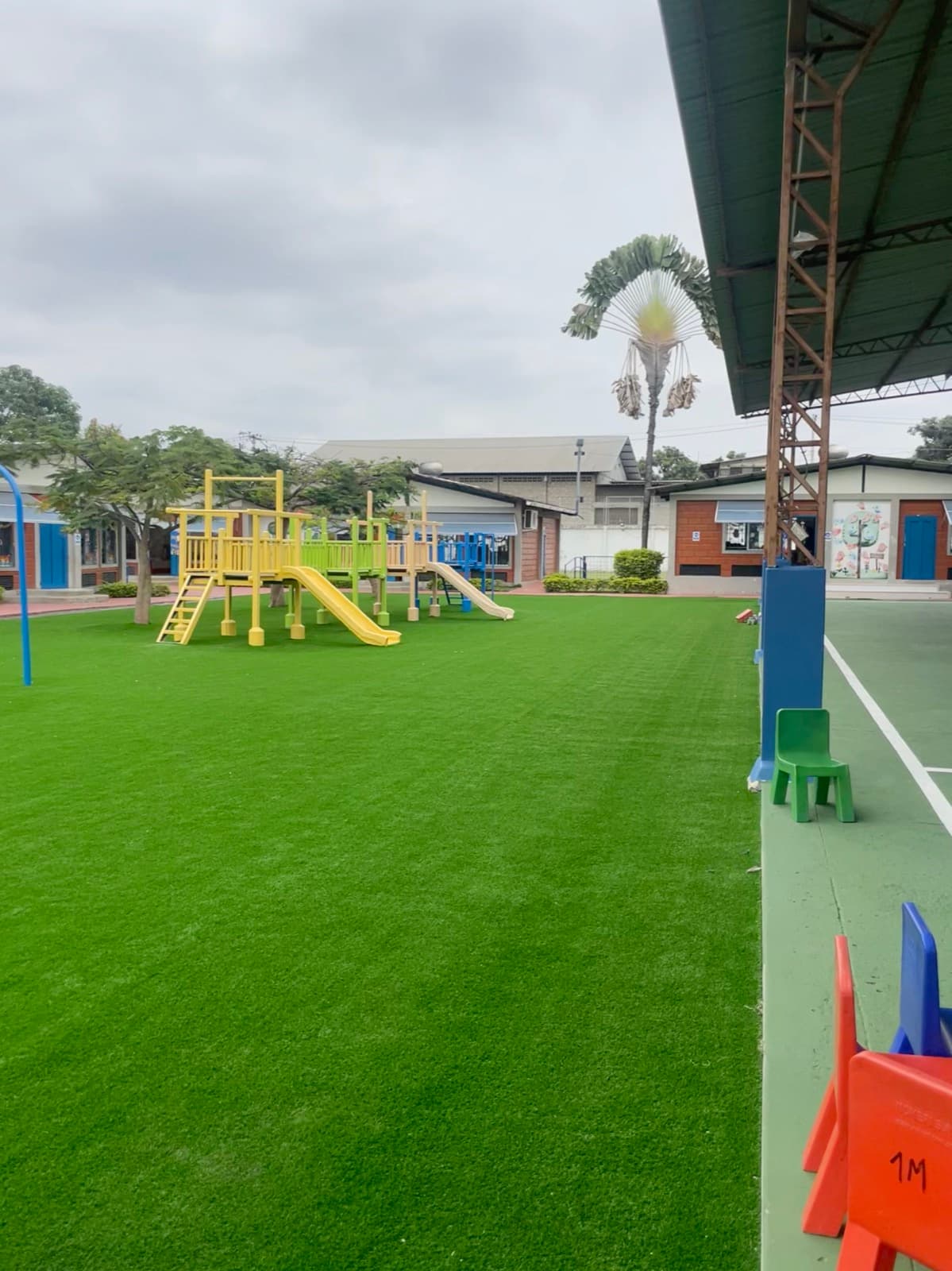 Academia Naval ANAI — cancha instalada por ATLOS