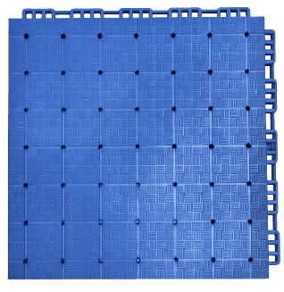 Loseta de piso modular ATLOS en TPE, vista superior